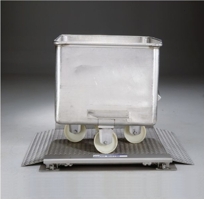 স্টেইনলেস স্টিল ফ্লোর স্কেল ২৮৮৮এস-এসএস | ০.৫কেজি | ২৪x২৪ ইঞ্চি ভারী শুল্কের ওজন প্ল্যাটফর্ম