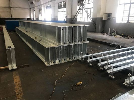 হট dipped galvanized ভারি দায়িত্ব Weighbridge আইশ পরীক্ষার ট্রাক মডুলার movable