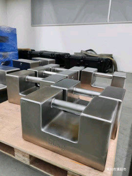 প্ল্যাটফর্মের বেঞ্চ স্কেলগুলির জন্য স্টেইনলেস স্টিল পরীক্ষাগারীয় ক্যালিব্রেশন ওজন