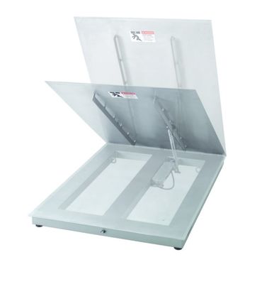 PFA579lift-DS1500A সহজে সঞ্চয় করার জন্য ভাঁজযোগ্য লোড প্লেট সহ শক্ত শিল্প মেঝে স্কেল